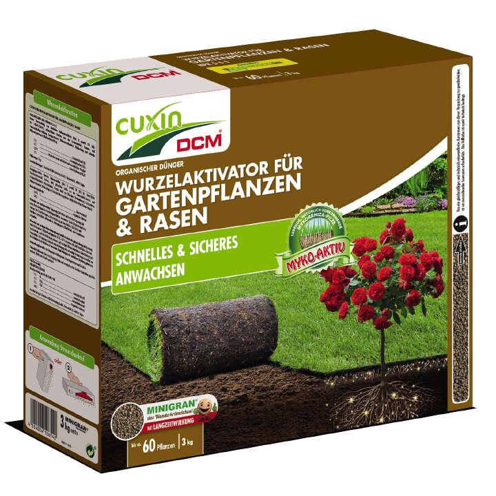 CUXIN DCM Wurzelaktivator Gartenpflanzen+Rasen